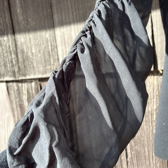 NWT Neiman Marcus The Cashmere Collection. Chiffon sleeves XS - super soft, - Picture 13 of 13